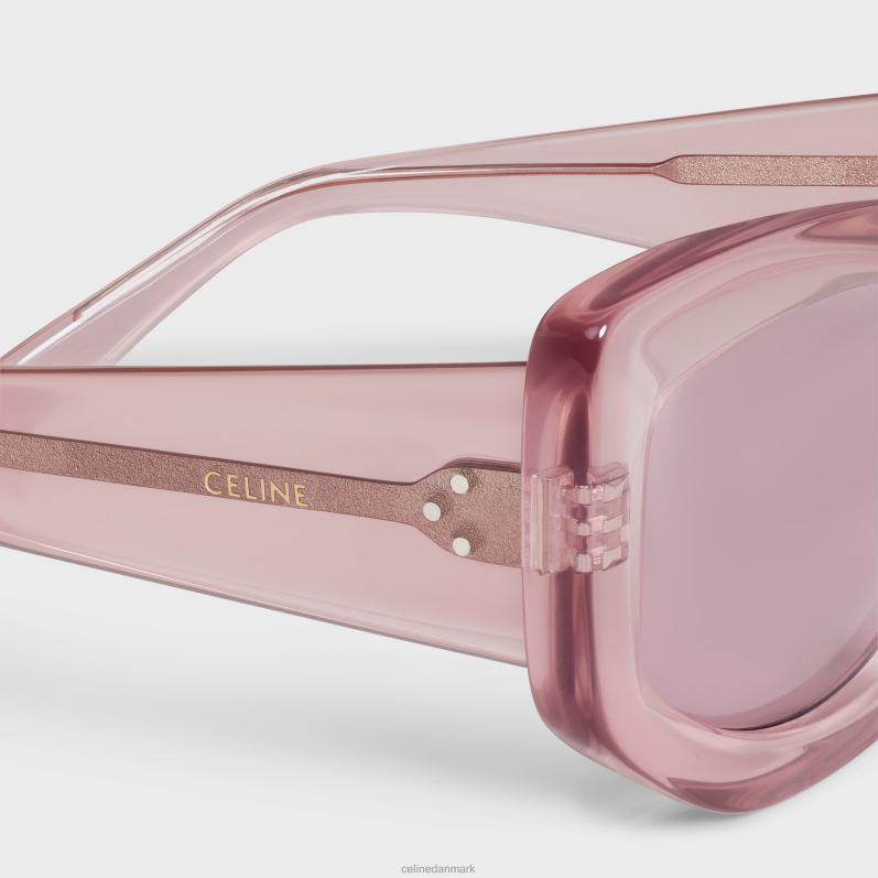 CELINE Kvinder grafiske s277 solbriller i acetat F44FV1036 tilbehør krystal pink