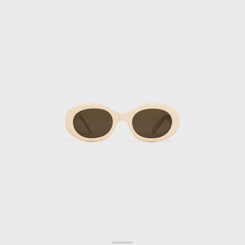 CELINE Kvinder triomphe 01 solbriller i acetat F44FV1102 tilbehør elfenben