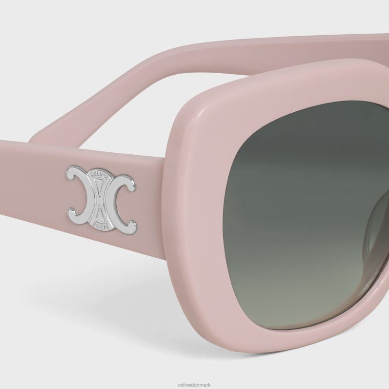 CELINE Kvinder triomphe 06 solbriller i acetat F44FV1111 tilbehør pastel pink