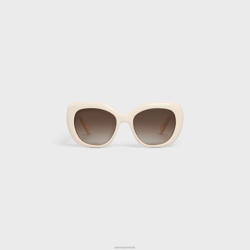 CELINE Kvinder triomphe 06 solbriller i acetat F44FV1112 tilbehør elfenben