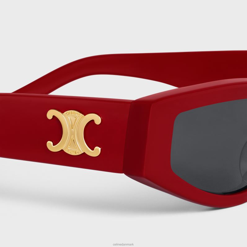 CELINE Kvinder triomphe 12 solbriller i acetat F44FV1119 tilbehør rød