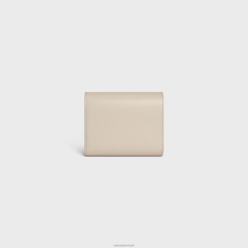 CELINE Kvinder lille pung triomf i skinnende kalveskind F44FV415 tilbehør lys sten