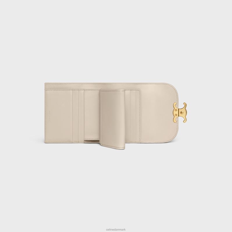 CELINE Kvinder lille pung triomf i skinnende kalveskind F44FV415 tilbehør lys sten