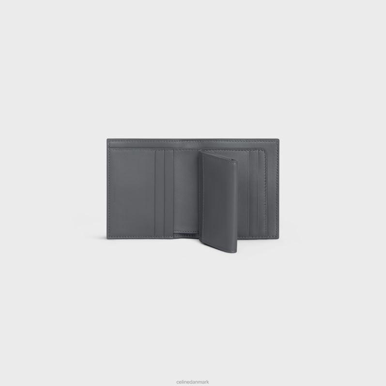 CELINE Kvinder lille rem pung i tofarvet kalveskind F44FV478 tilbehør grå/vintage pink