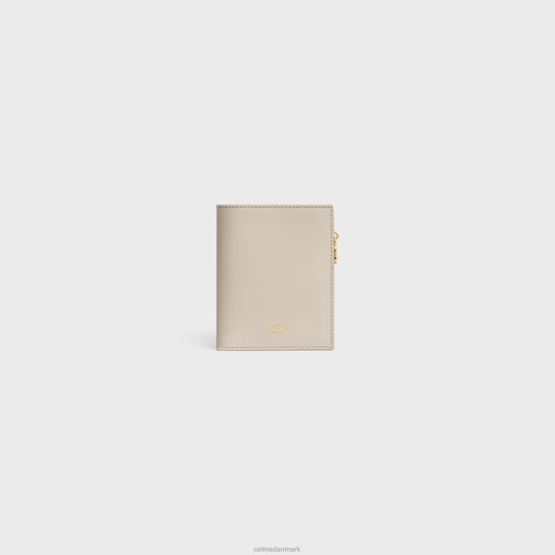 CELINE Kvinder triomphe kompakt pung triomphe charms i skinnende kalveskind F44FV421 tilbehør lys sten