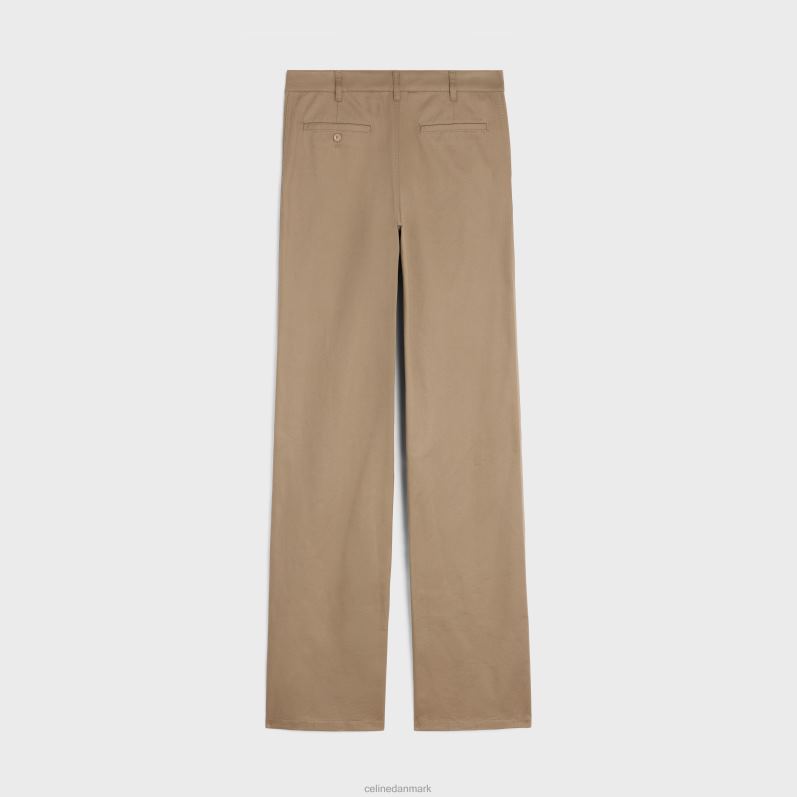 CELINE Mænd lige chinos i twill F44FV2010 beklædning rå vask
