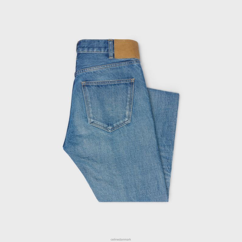 CELINE Mænd lou jeans i denim F44FV1999 beklædning vintage union vask