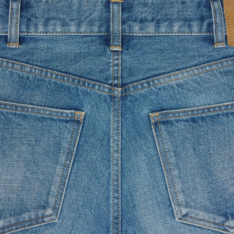 CELINE Mænd lou jeans i denim F44FV1999 beklædning vintage union vask