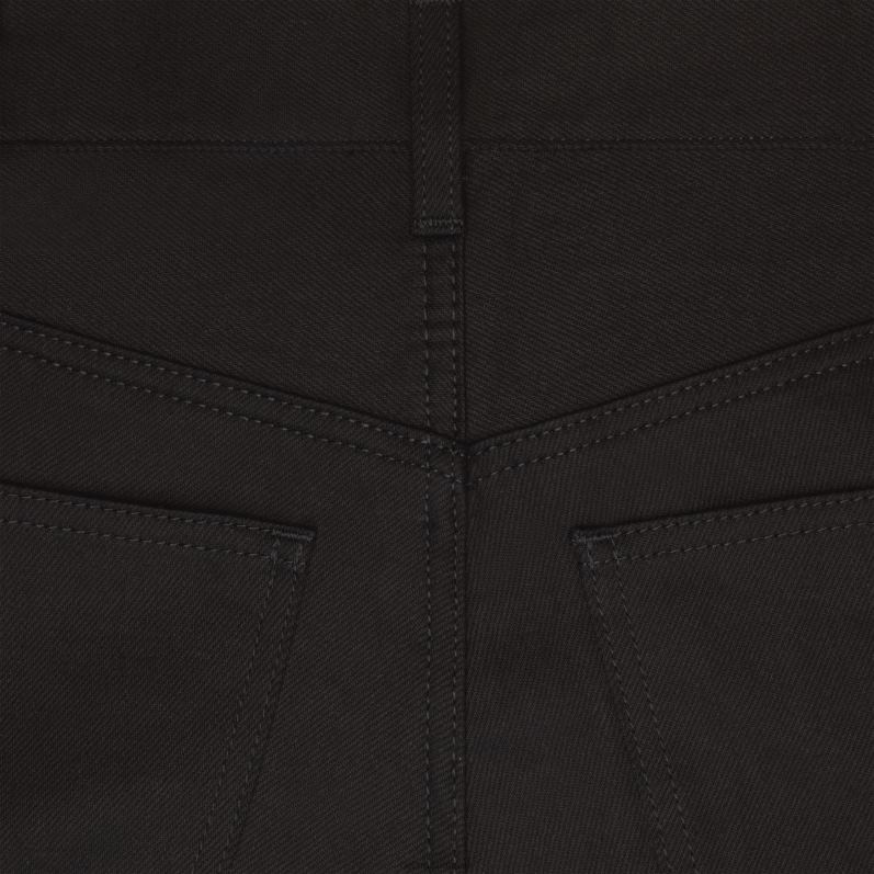 CELINE Mænd lou jeans i ren sort vask denim F44FV1998 beklædning vintage ren sort