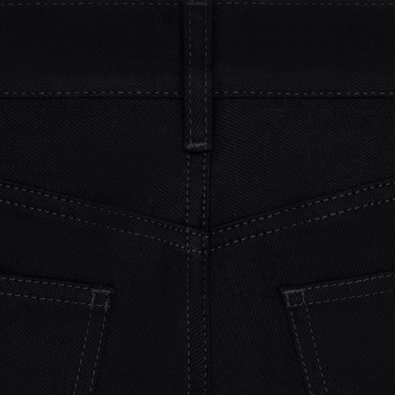 CELINE Mænd lou jeans i vask denim F44FV1997 beklædning ren sort