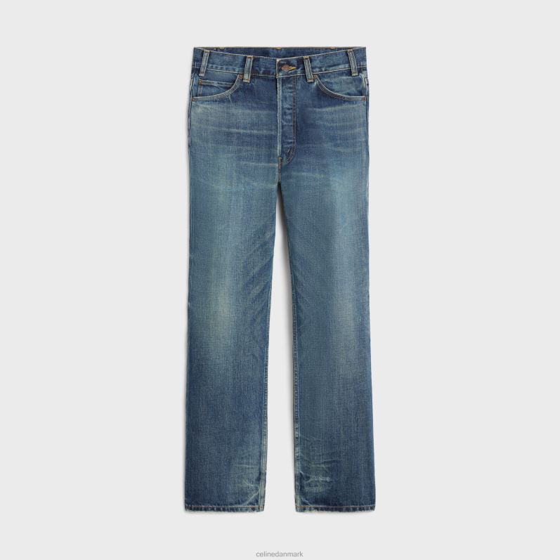 CELINE Mænd wesley jeans i denim F44FV1822 beklædning midnat safir