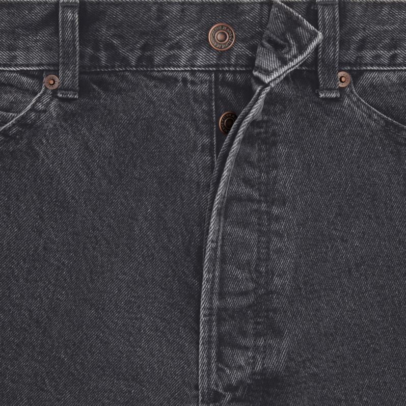 CELINE Mænd wesley jeans i denim F44FV1993 beklædning kulvask