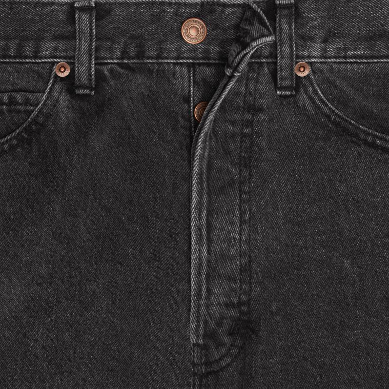 CELINE Mænd wesley shorts i denim F44FV2006 beklædning kulvask