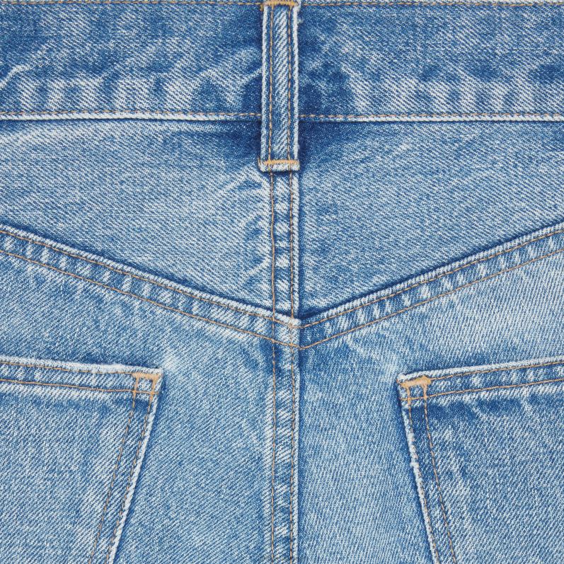 CELINE Mænd wesley shorts i denim F44FV2008 beklædning zuma vask