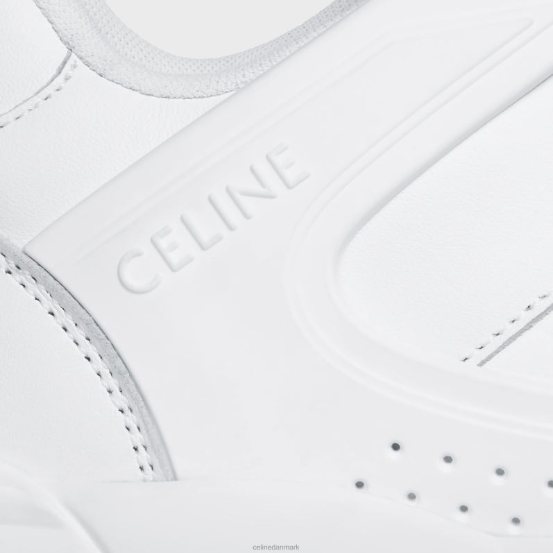 CELINE Mænd trainer cr-07 lav sneaker i kalveskind F44FV2046 fodtøj optik hvid