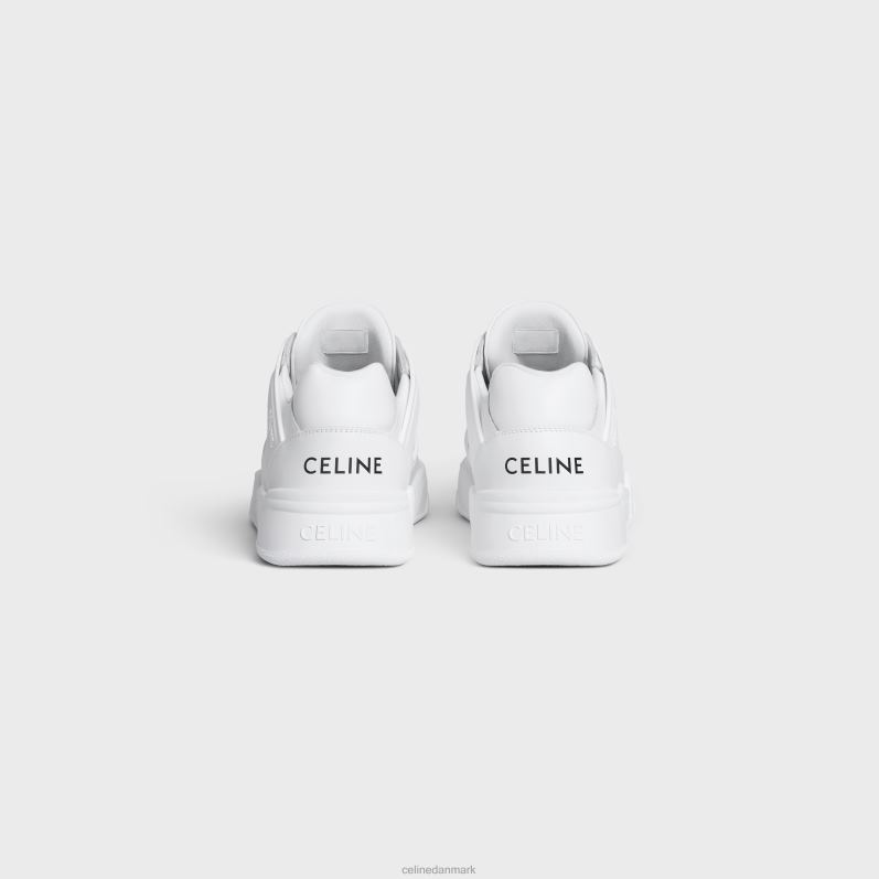 CELINE Mænd trainer cr-07 lav sneaker i kalveskind F44FV2046 fodtøj optik hvid