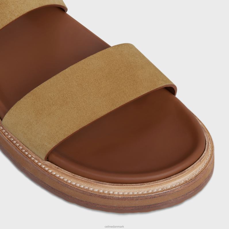 CELINE Mænd tippi i ruskind kalveskind F44FV2073 fodtøj lys beige