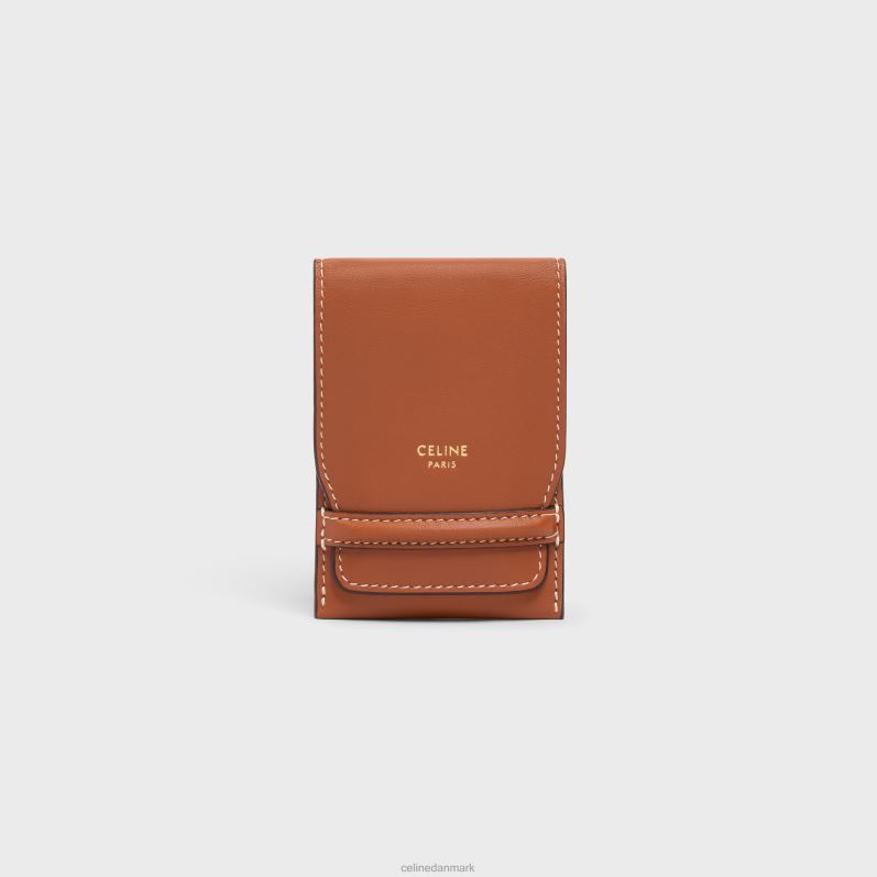CELINE Mænd bagagemærke i lammeskind F44FV1634 tilbehør tan