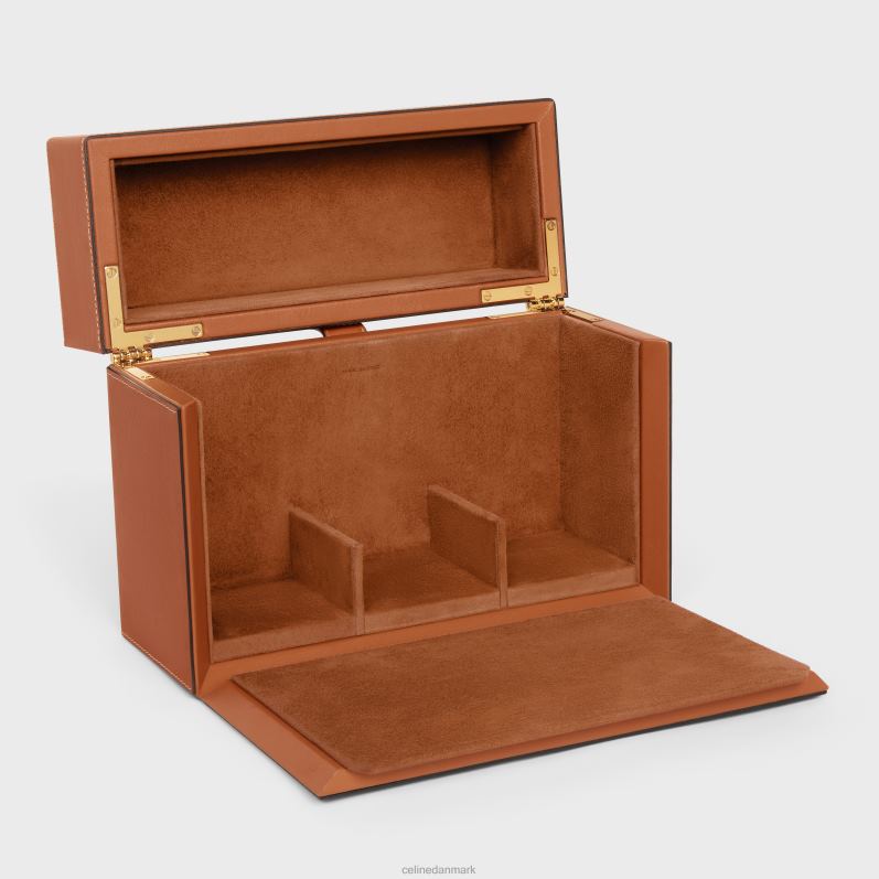 CELINE Mænd etui 3 parfumer 6,8 fl.oz i naturligt kalveskind F44FV1471 tilbehør tan