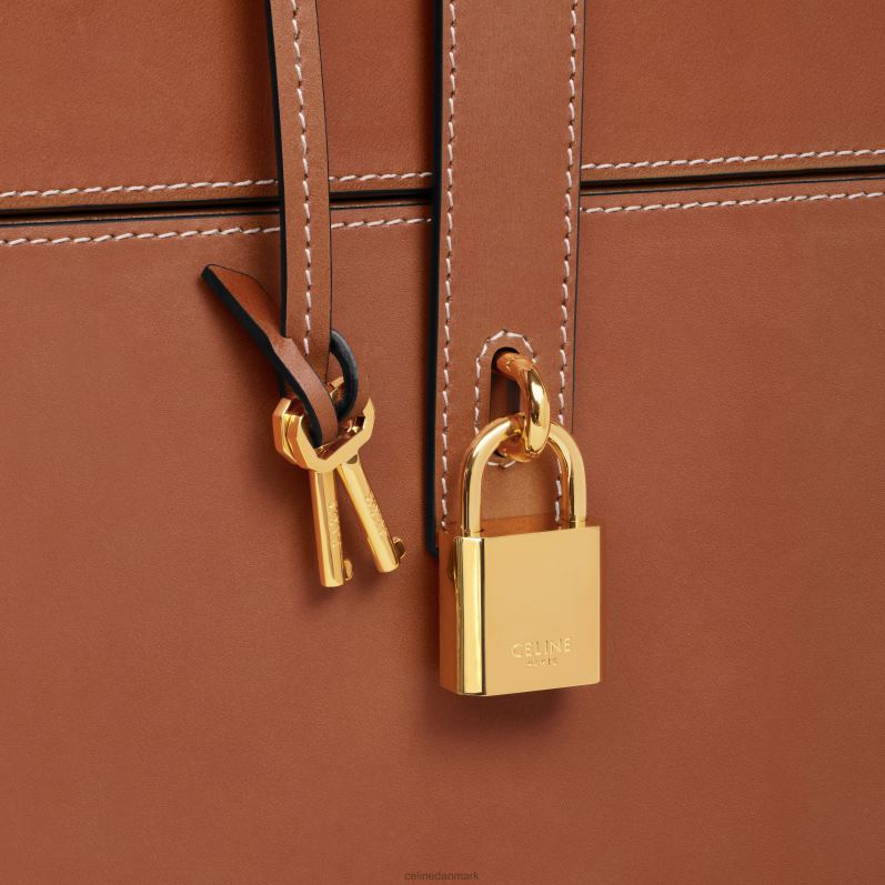 CELINE Mænd etui 3 parfumer 6,8 fl.oz i naturligt kalveskind F44FV1471 tilbehør tan