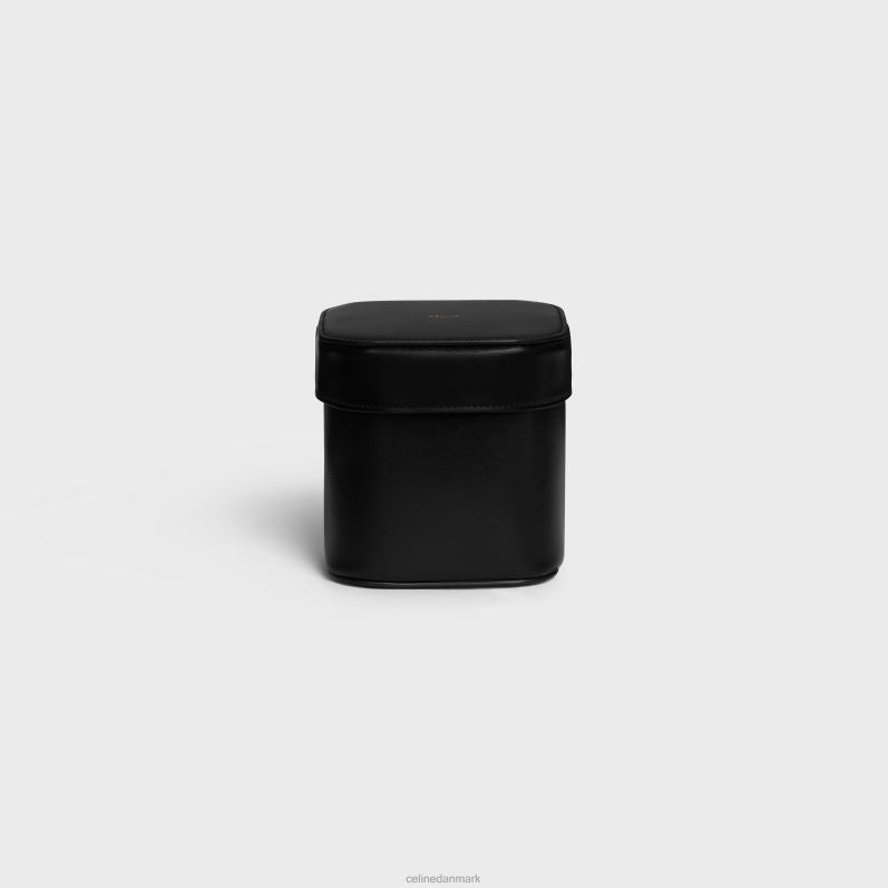 CELINE Mænd lille æske i skinnende kalveskind F44FV1530 tilbehør sort