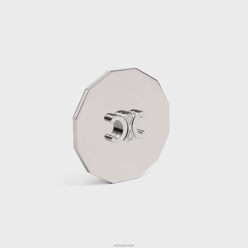 CELINE Mænd lys triomf låg i stål F44FV1509 tilbehør sølv