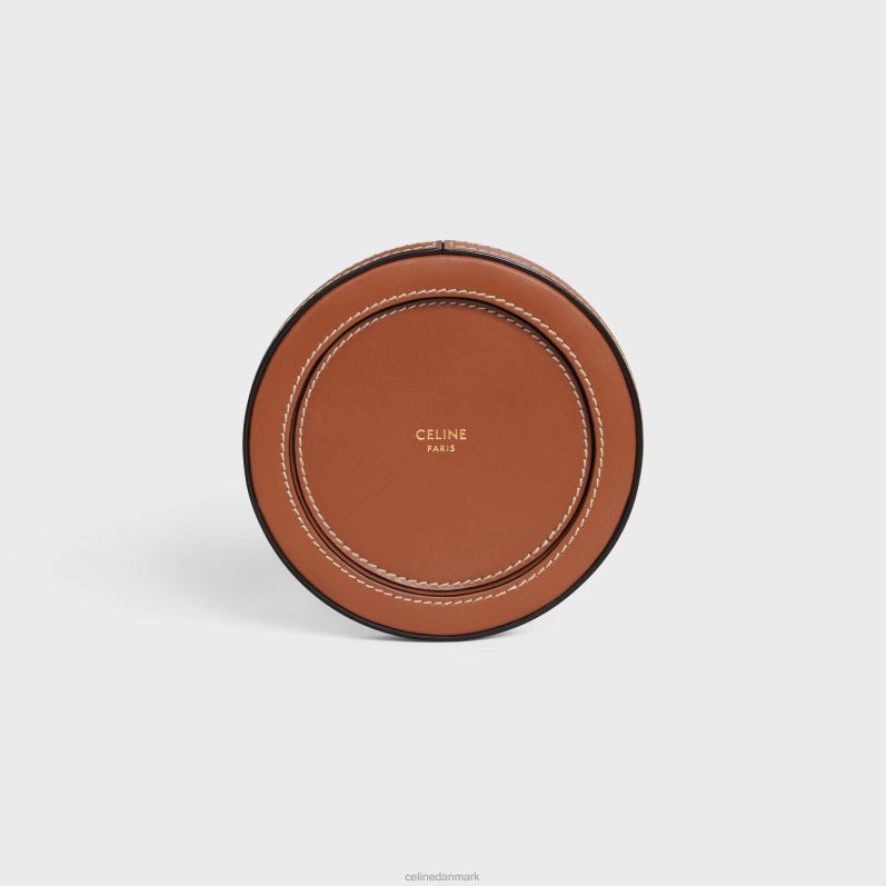 CELINE Mænd lysestage i glat kalveskind F44FV1521 tilbehør tan