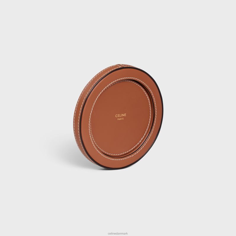 CELINE Mænd lysestage i glat kalveskind F44FV1521 tilbehør tan