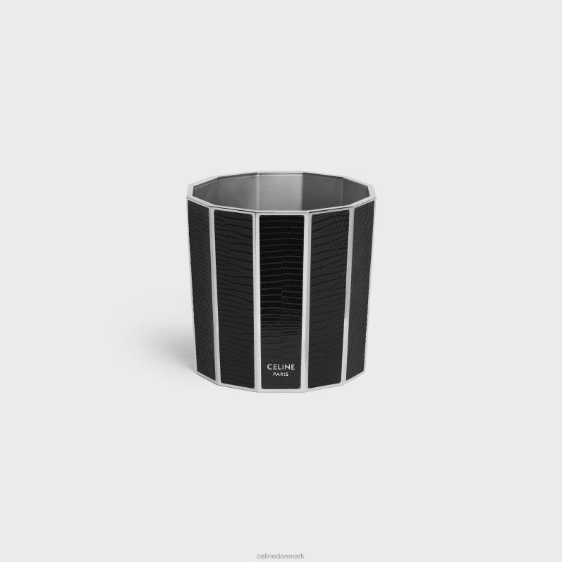 CELINE Mænd lysestage i stål & firben F44FV1519 tilbehør sort