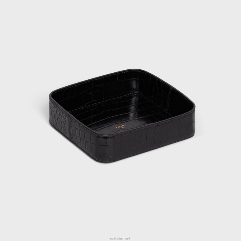 CELINE Mænd nipskål i krokodille F44FV1531 tilbehør sort
