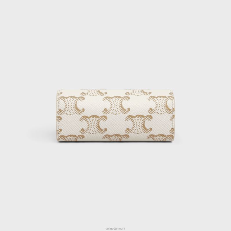 CELINE Mænd ringkasse i triomflærred F44FV1599 tilbehør hvid