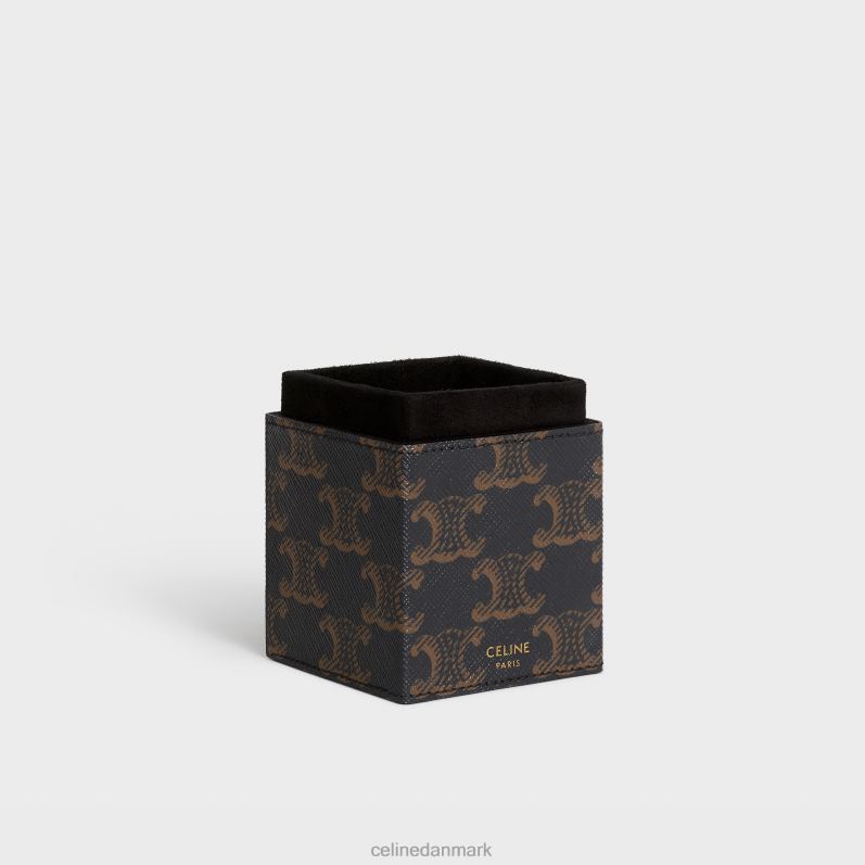 CELINE Mænd æske 1 parfume 100ml i triomphe canvas & kalveskind F44FV1558 tilbehør tan