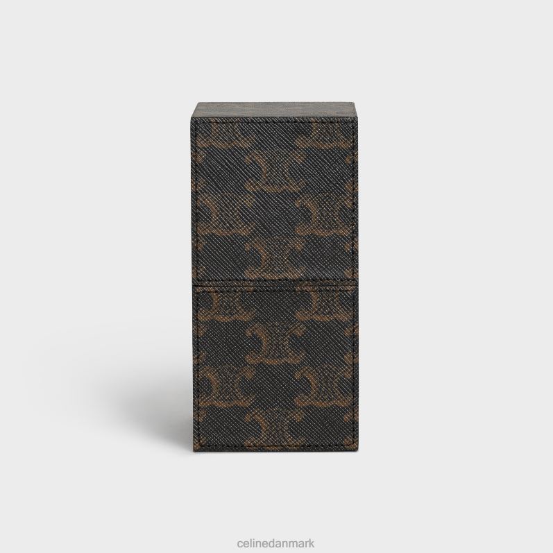 CELINE Mænd æske 1 parfume 100ml i triomphe canvas & kalveskind F44FV1558 tilbehør tan