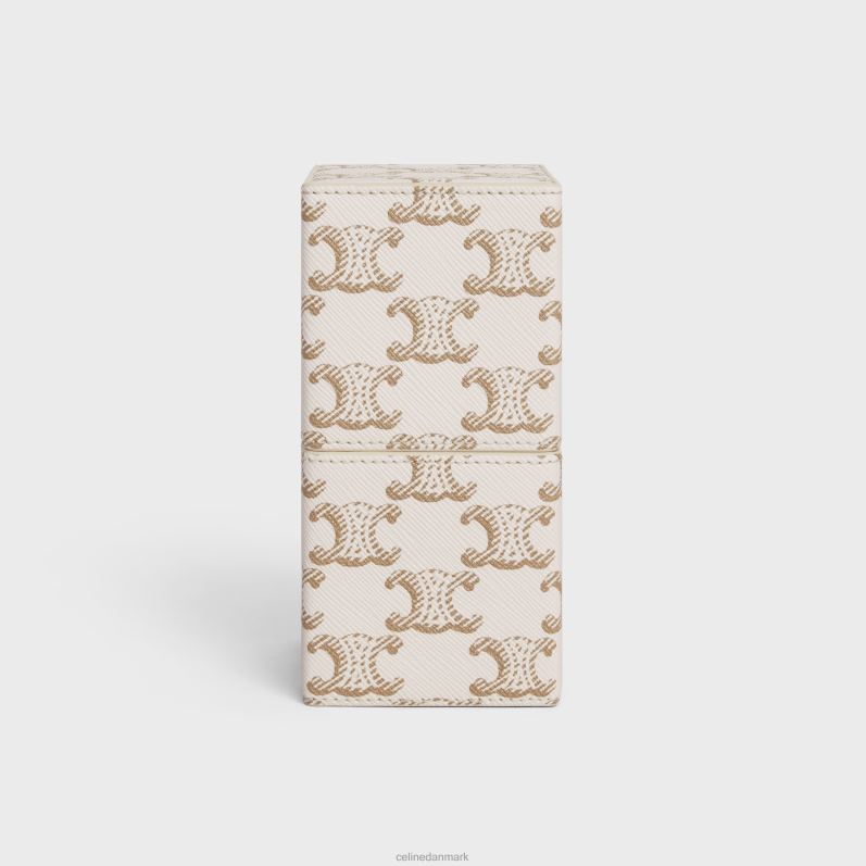 CELINE Mænd æske 1 parfume 100ml i triomphe canvas & kalveskind F44FV1559 tilbehør hvid