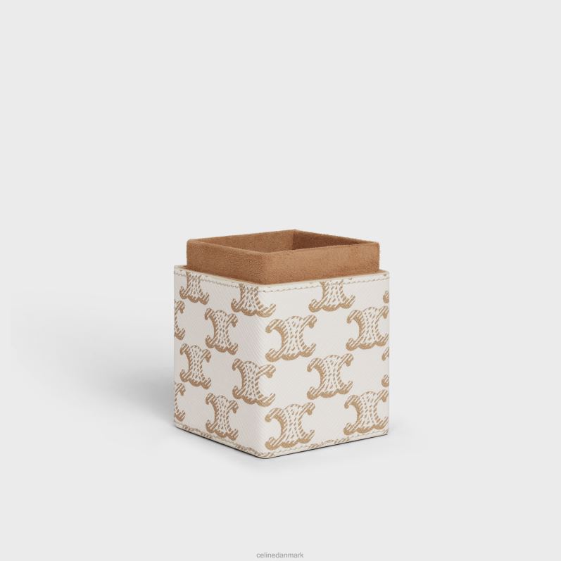 CELINE Mænd æske 1 parfume 100ml i triomphe canvas & kalveskind F44FV1559 tilbehør hvid