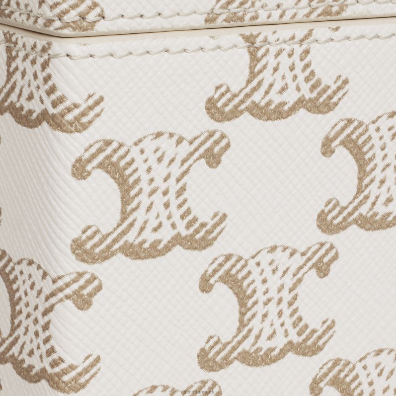 CELINE Mænd æske 1 parfume 100ml i triomphe canvas & kalveskind F44FV1559 tilbehør hvid