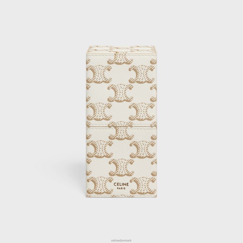 CELINE Mænd æske 1 parfume 3,4 fl.oz i triomflærred F44FV1464 tilbehør hvid