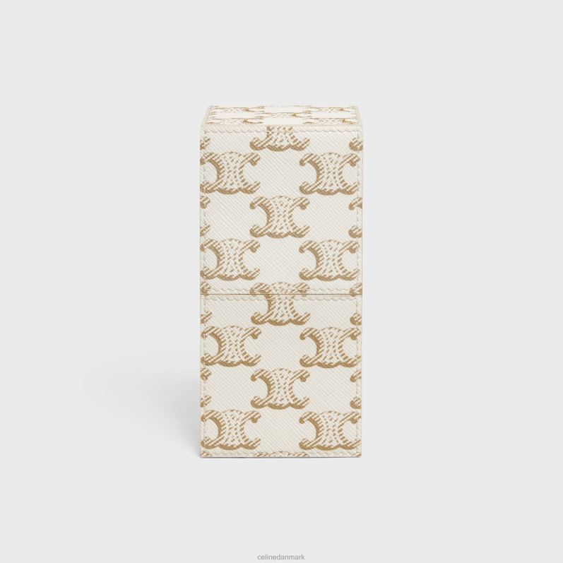 CELINE Mænd æske 1 parfume 3,4 fl.oz i triomflærred F44FV1464 tilbehør hvid