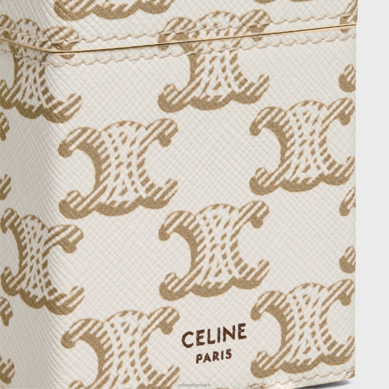 CELINE Mænd æske 1 parfume 3,4 fl.oz i triomflærred F44FV1464 tilbehør hvid