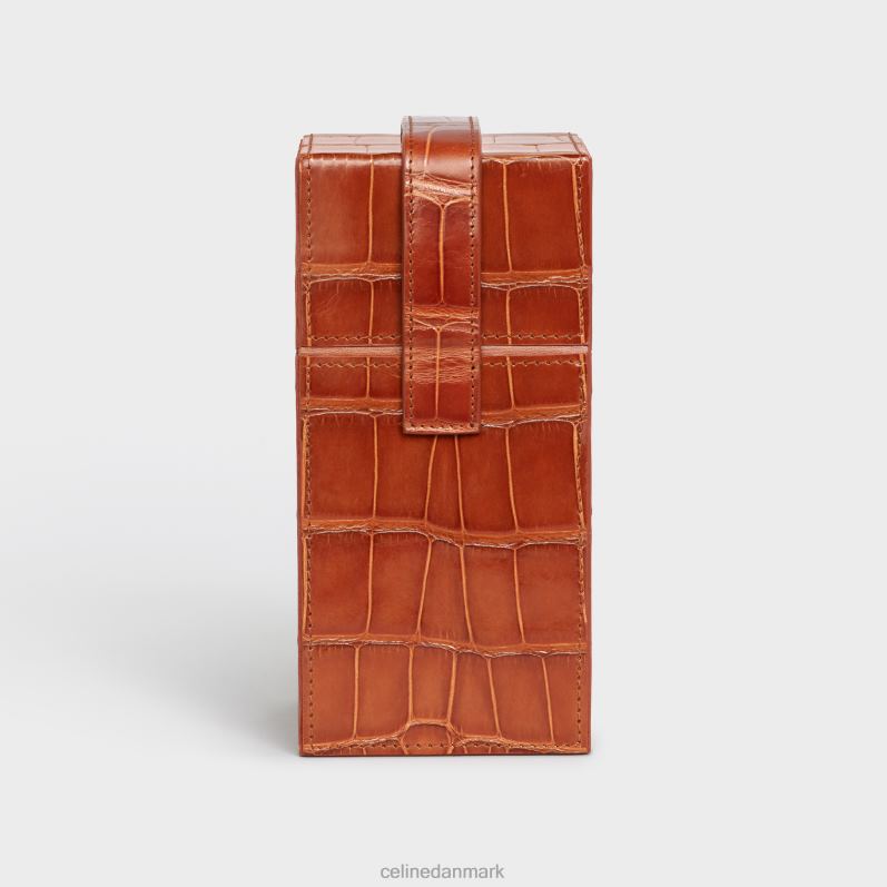 CELINE Mænd æske 1 parfume 6,8 fl.oz i alligator F44FV1468 tilbehør tan