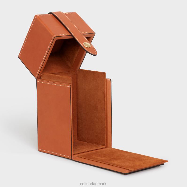 CELINE Mænd æske 1 parfume 6,8 fl.oz i naturligt kalveskind F44FV1466 tilbehør tan