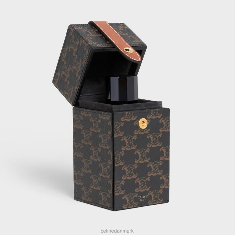 CELINE Mænd æske 1 parfume 6,8 fl.oz i triomphe canvas & naturligt kalveskind F44FV1467 tilbehør tan