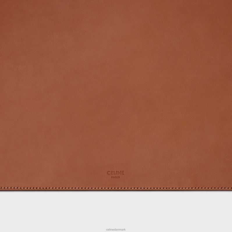 CELINE Mænd skrivebordsunderlag i naturligt kalveskind F44FV1657 tilbehør tan