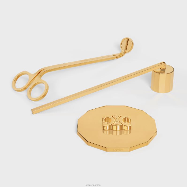 CELINE Mænd stearinlys tilbehør i stål F44FV1514 tilbehør guld