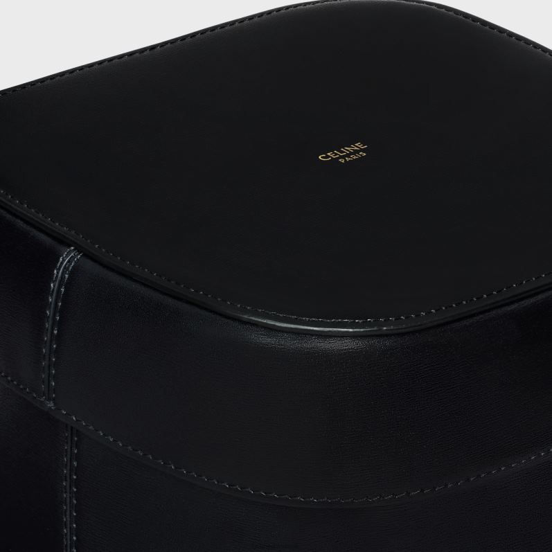 CELINE Mænd stor æske i skinnende kalveskind F44FV1528 tilbehør sort