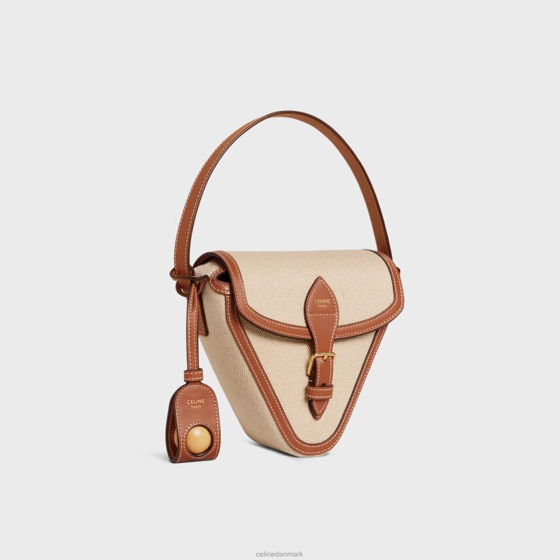 CELINE Mænd triomphe petanque spil i tekstil & kalveskind F44FV1681 tilbehør naturlig/brun