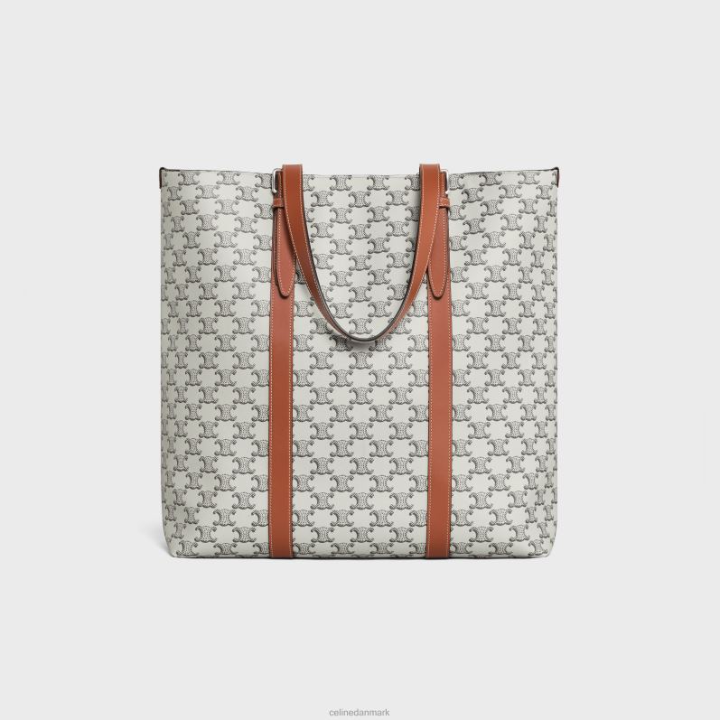 CELINE Mænd cabaer med spænde i triomflærred & kalveskind F44FV2100 tilbehør tan/ecru