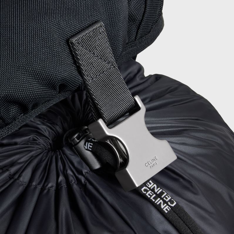 CELINE Mænd medium rygsæk trekking i nylon F44FV2108 tilbehør sort