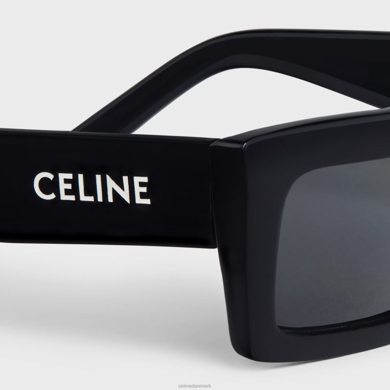 CELINE Mænd monochroms 02 solbriller i acetat F44FV2229 tilbehør sort