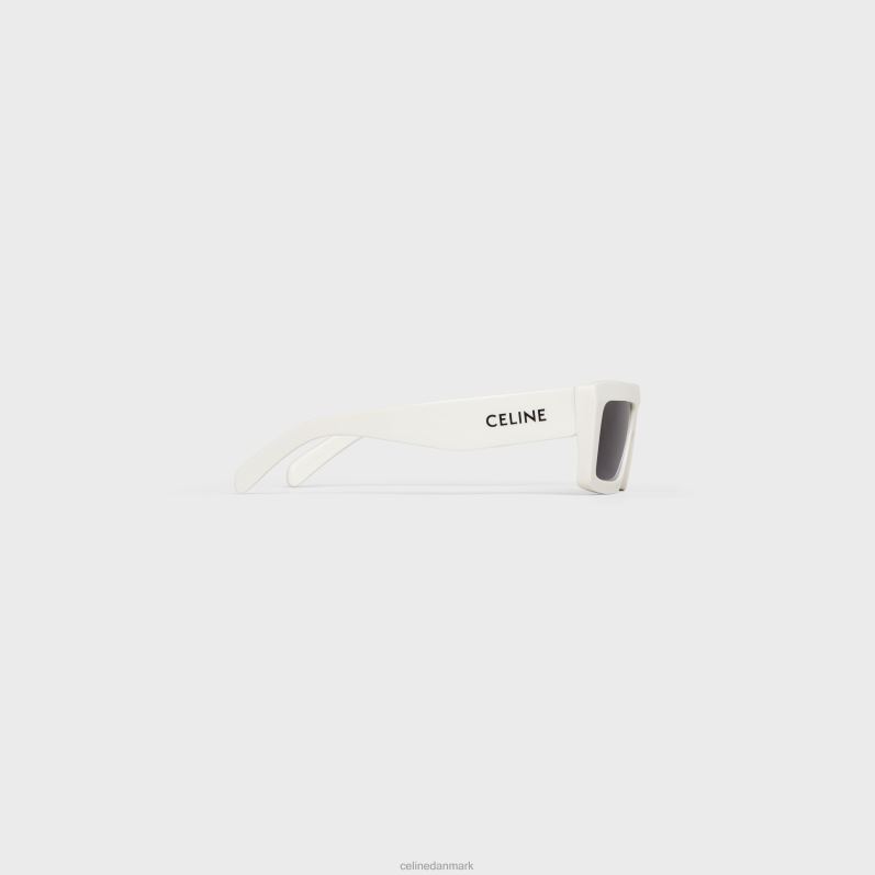 CELINE Mænd monochroms 02 solbriller i acetat F44FV2230 tilbehør hvid